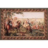 Gobelín Tapisserie La prise de Lille Gobelín Tapisserie La prise de Lille